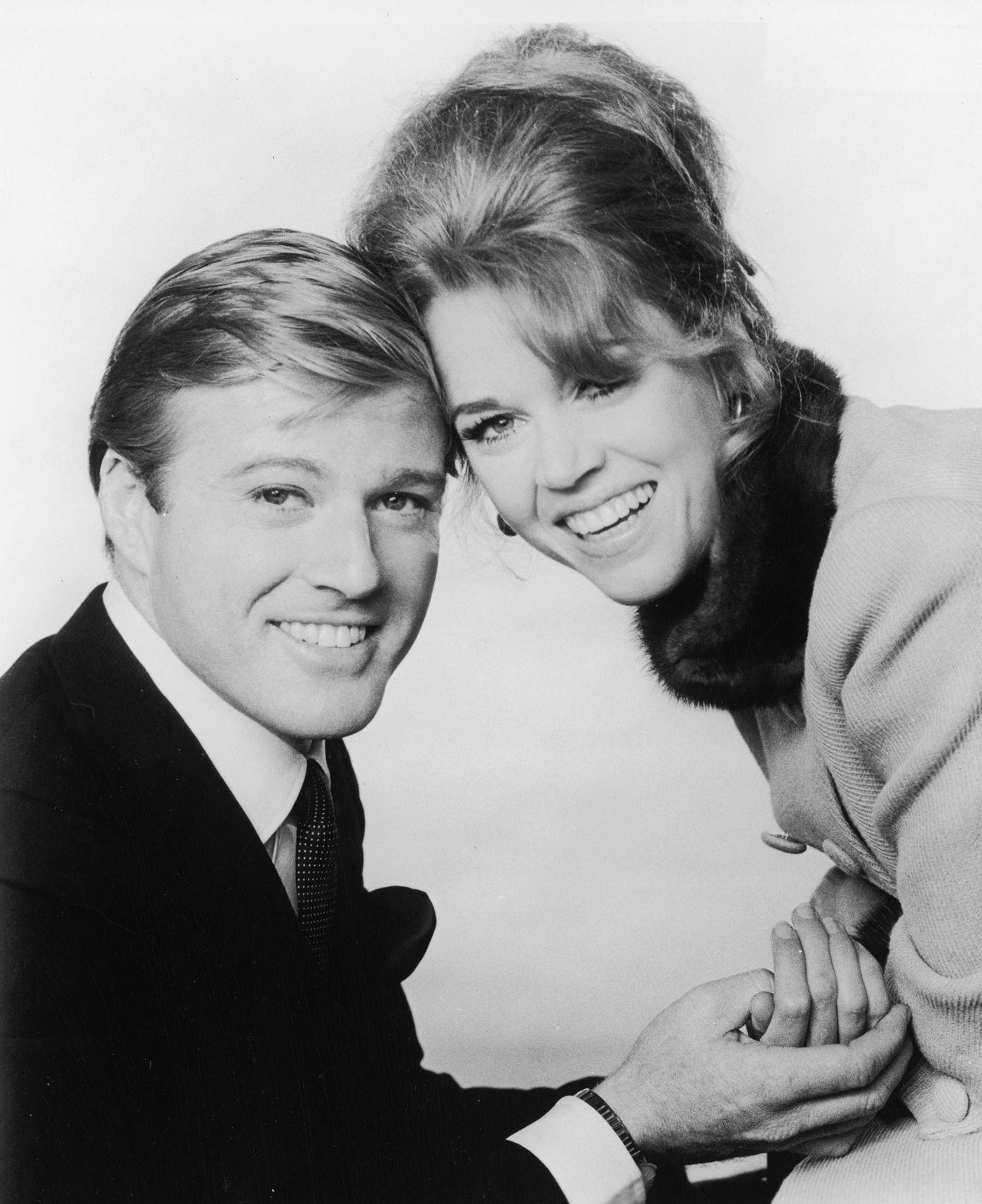 Robert Redford And Jane Fonda In 'Barefoot In The Park', Directed By Gene Saks, 1967.