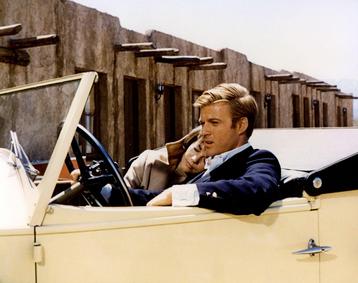 Natalie Wood And Robert Redford On The Set Of The 1965 Movie 'Inside Daisy Clover'
