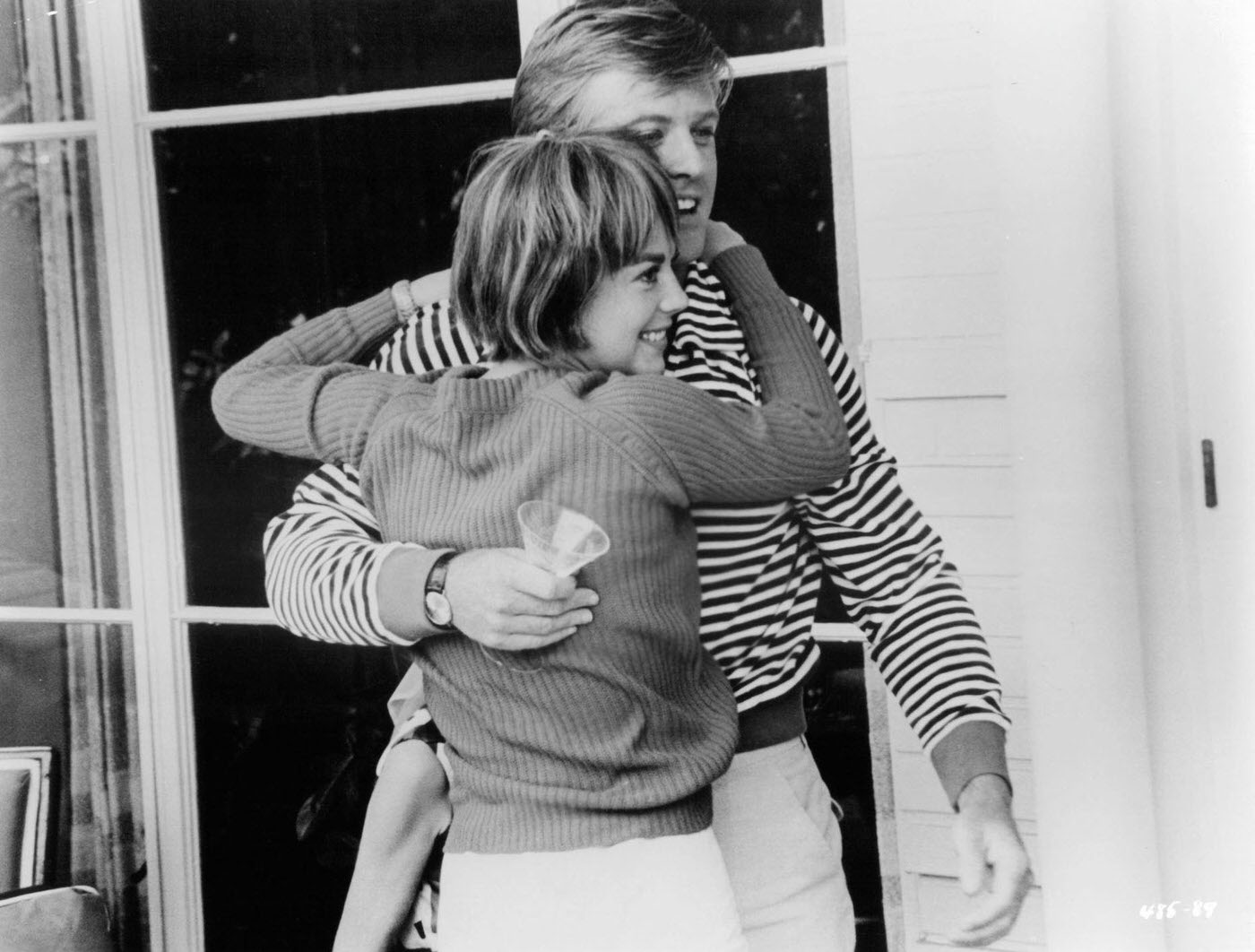 Natalie Wood Is Held By Robert Redford In A Scene From The 1965 Movie 'Inside Daisy Clover'.