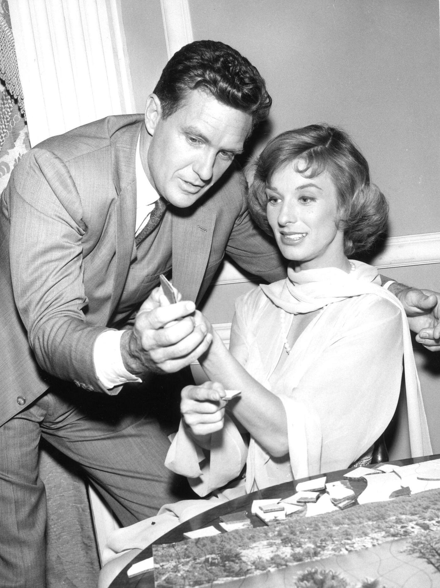 Cloris Leachman Guest Stars As Billie Trager In &Amp;Quot;Jigsaw&Amp;Quot; Episode Of &Amp;Quot;The Untouchables,&Amp;Quot; 1961.