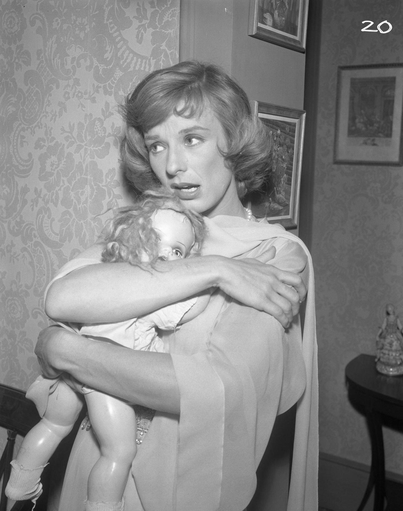 Cloris Leachman In &Amp;Quot;Jigsaw&Amp;Quot; Episode Of &Amp;Quot;The Untouchables,&Amp;Quot; 1961.