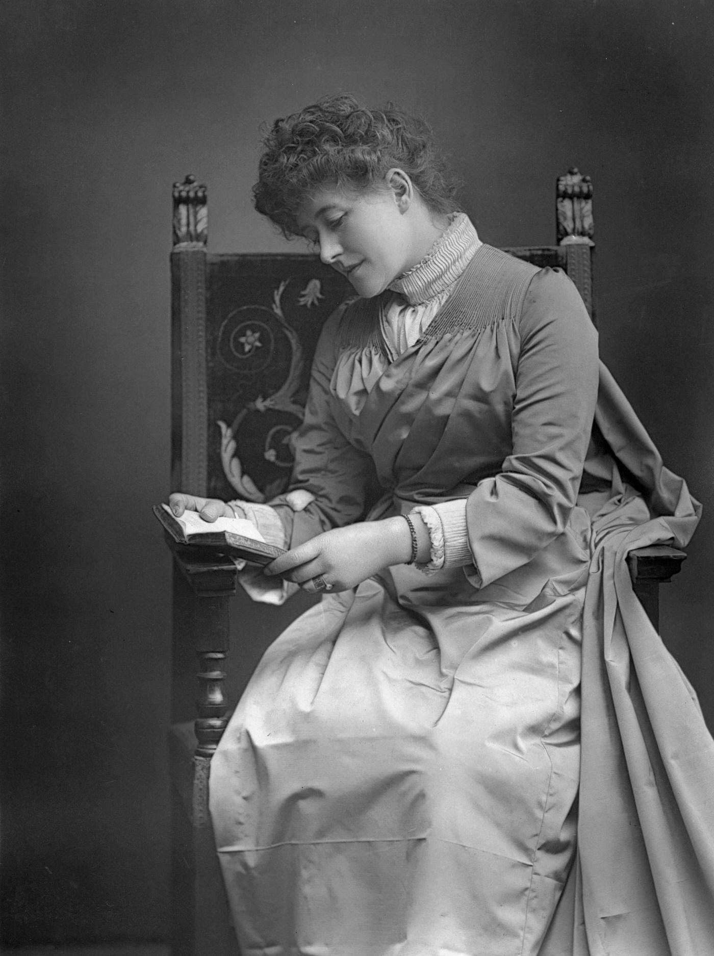 Ellen Terry Reading A Book, 1890.