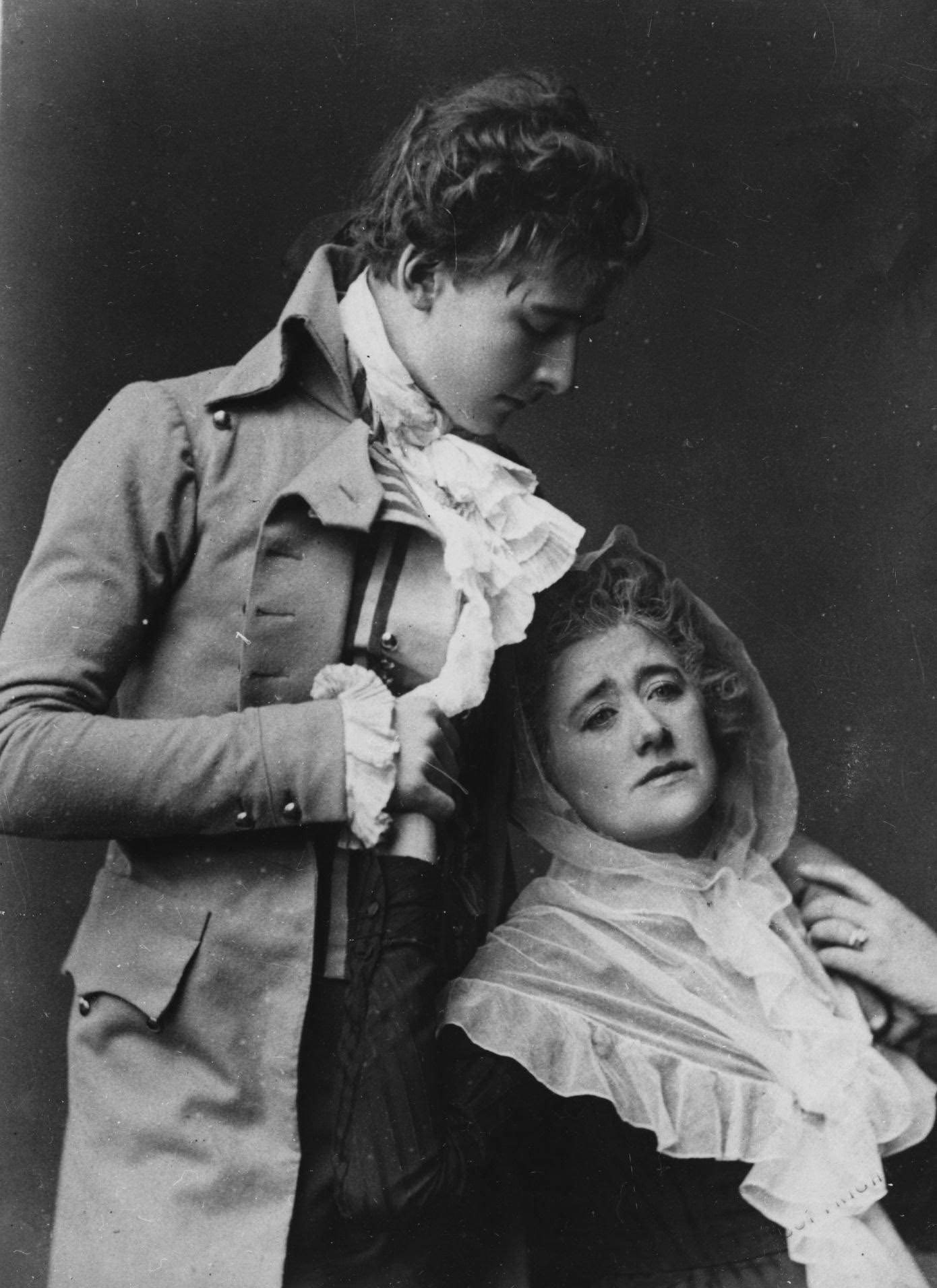 Ellen Terry And Edward Gordon Craig In 'The Dead Heart', 1889.