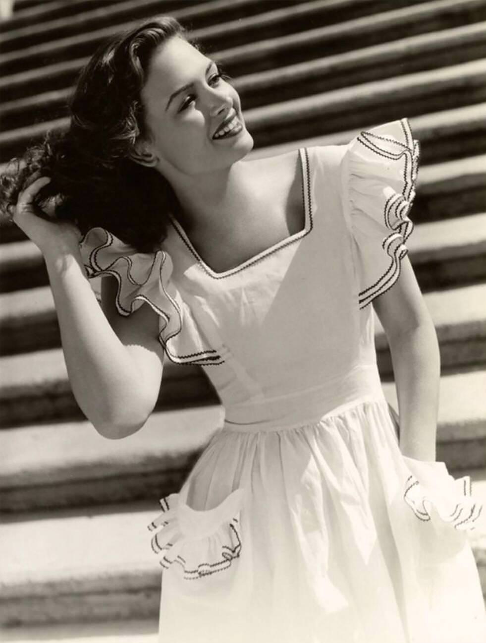 Donna Reed, American Film Actress, Circa 1945.