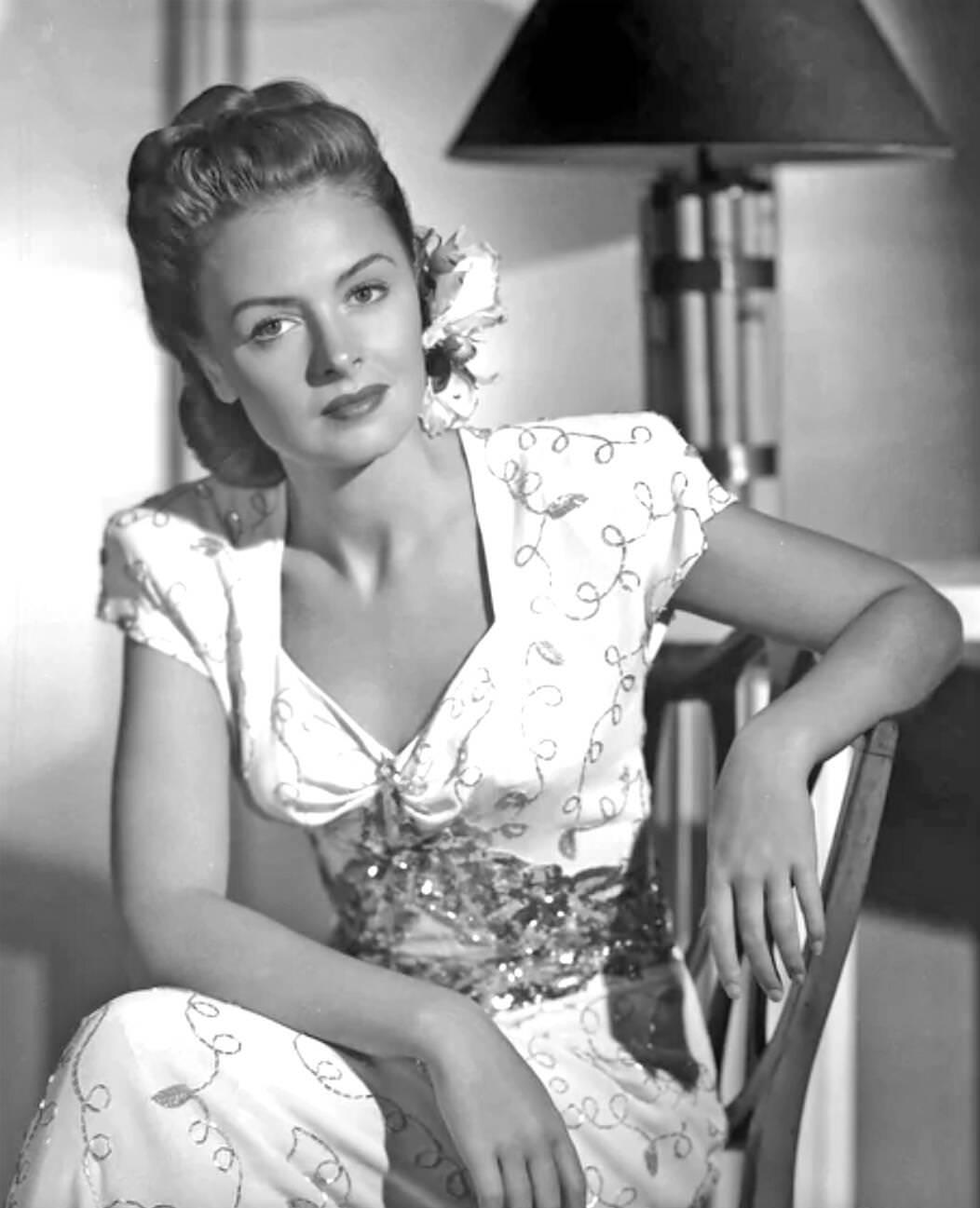 Donna Reed, American Film Actress, Circa 1948.