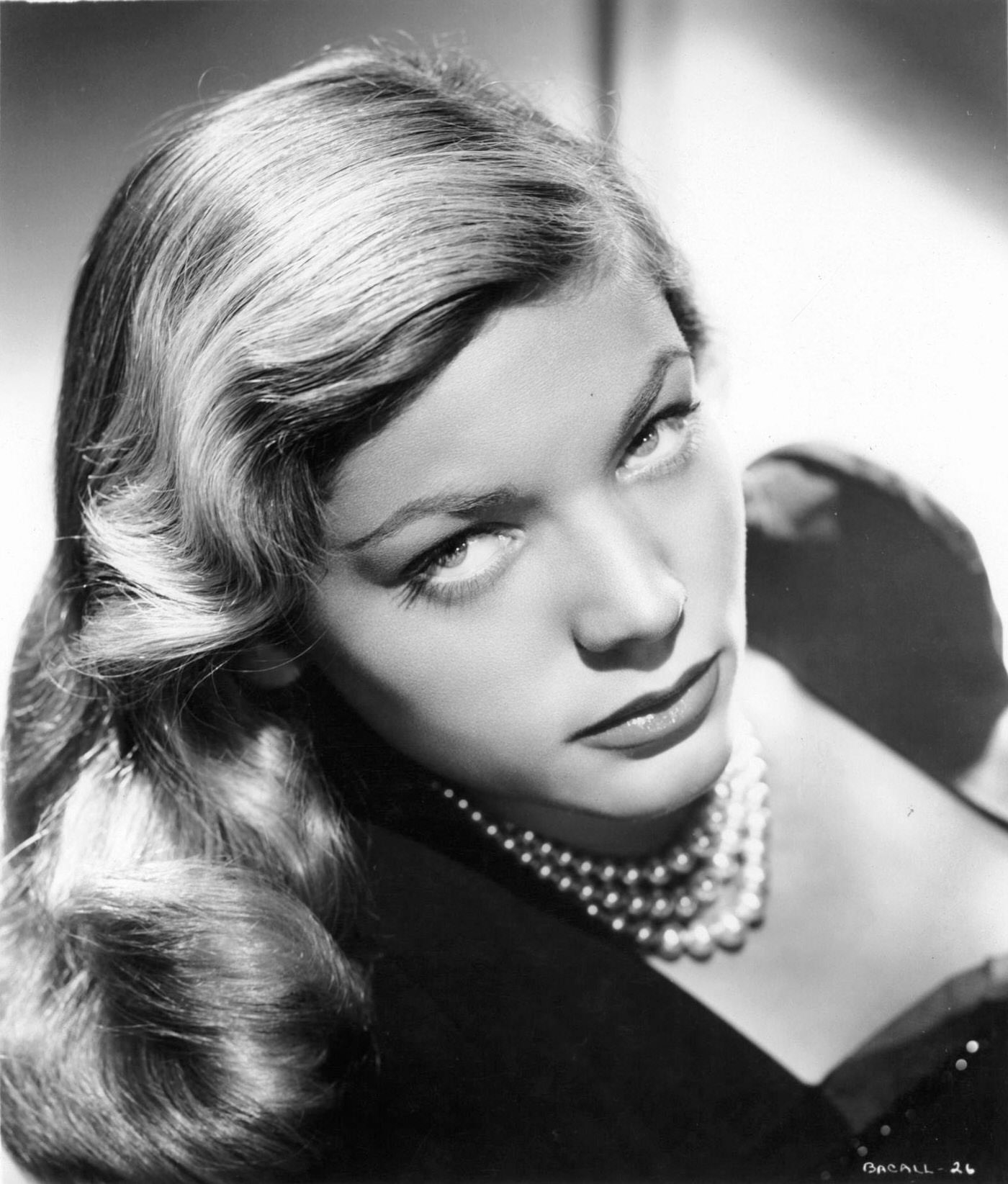 Lauren Bacall Publicity Portrait For The Film 'To Have And Have Not', 1944.
