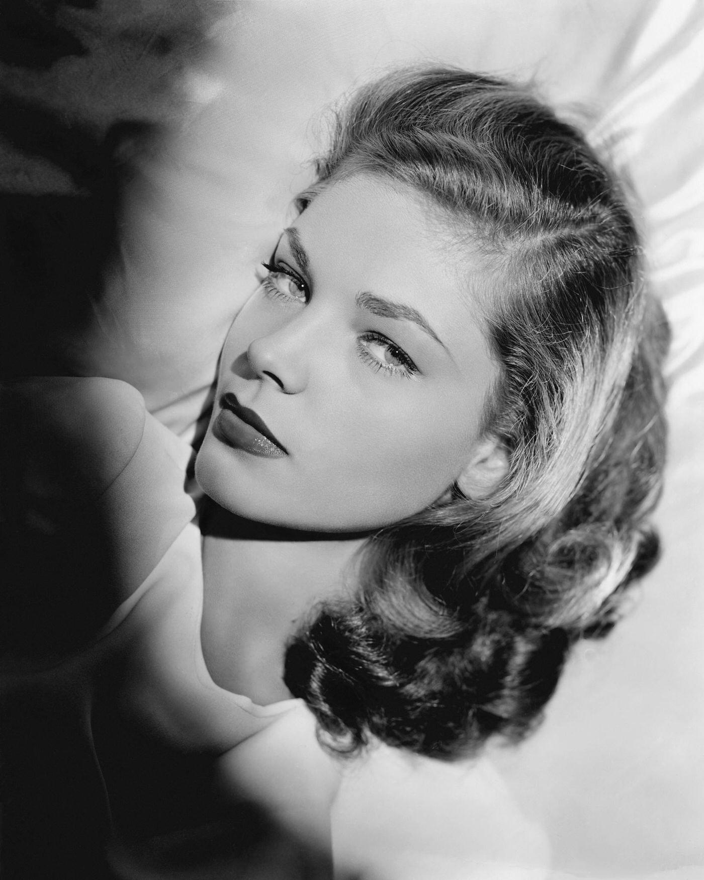 Lauren Bacall Pictured In The Usa 1950.
