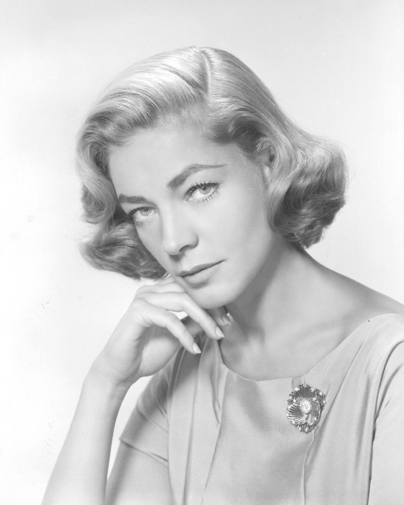 Lauren Bacall In A Publicity Portrait For The Film 'The Gift Of Love' In 1958.