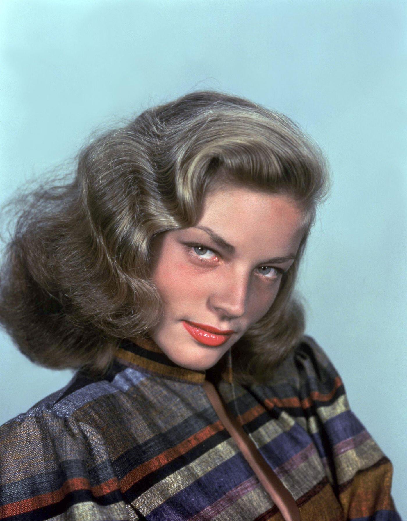 Lauren Bacall, A True Hollywood Legend And Icon.