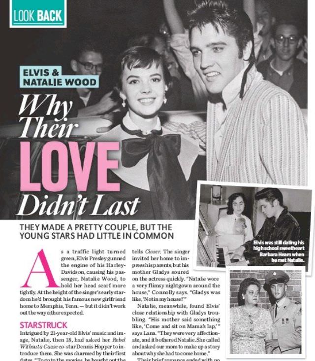 The Captivating Love Story Of Elvis Presley And Natalie Wood
