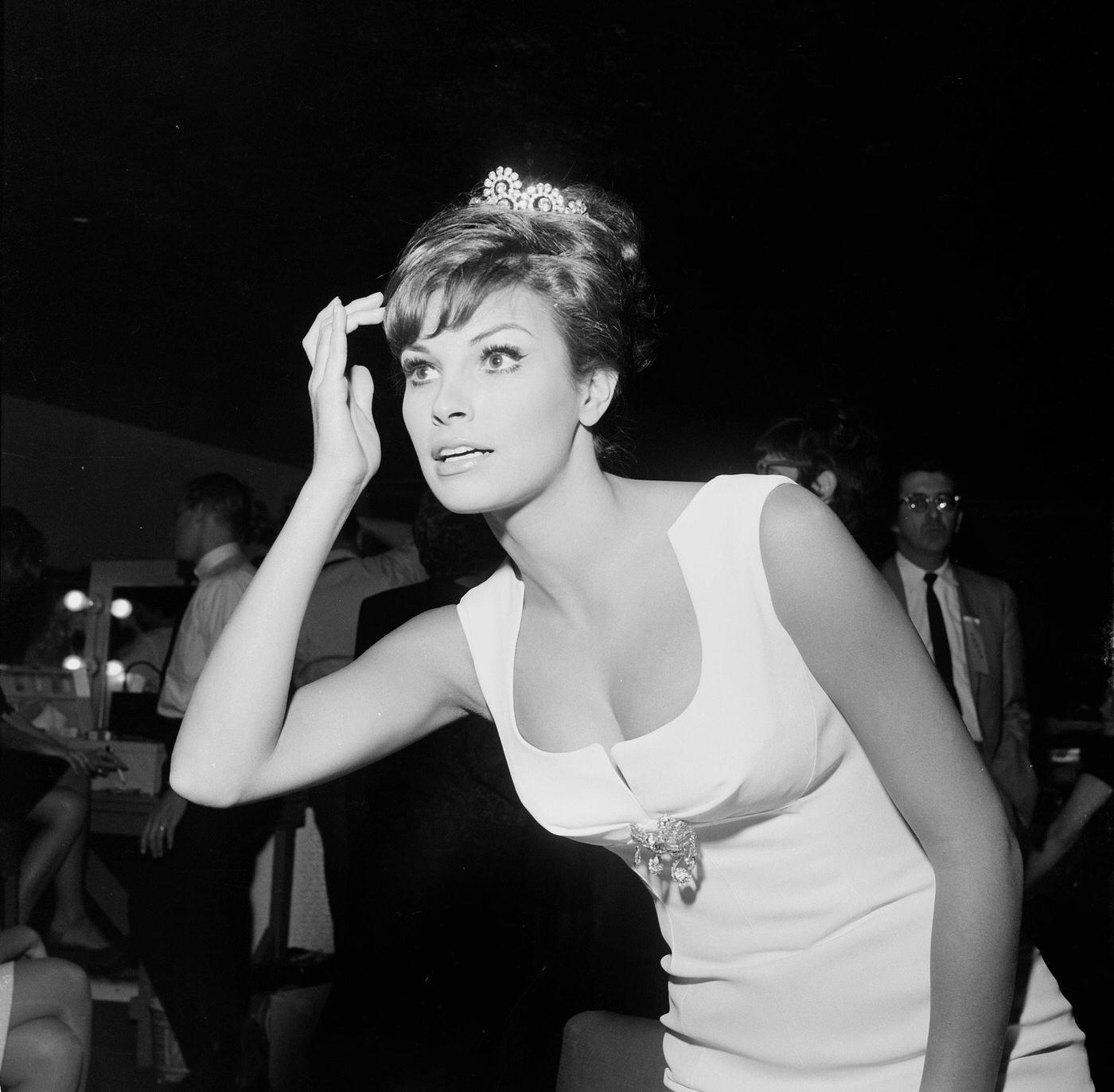 Raquel Welch Attends An Event In Los Angeles, 1962