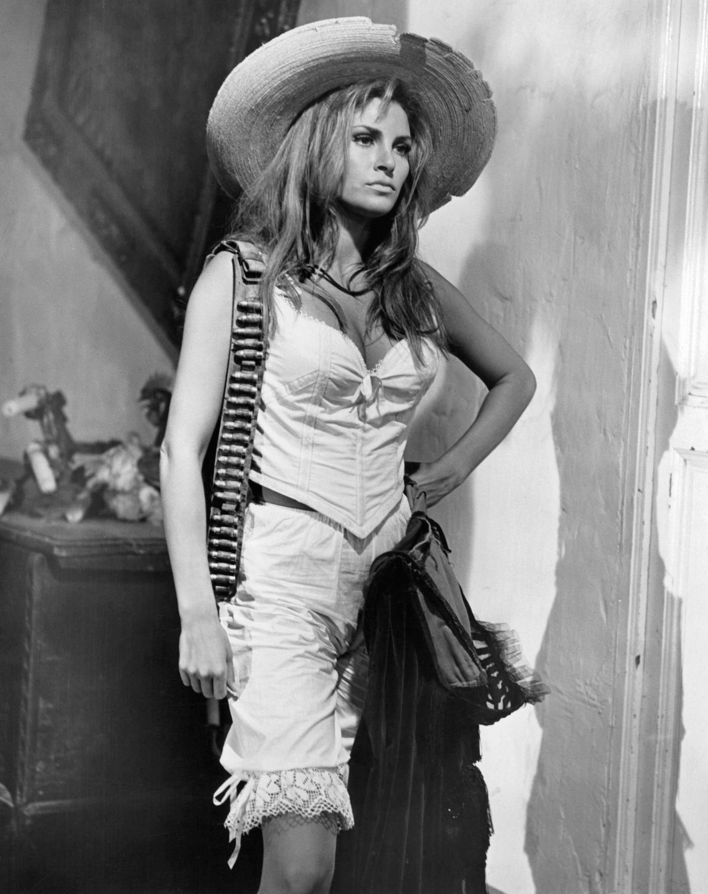 Raquel Welch In A Scene From '100 Rifles,' 1969.