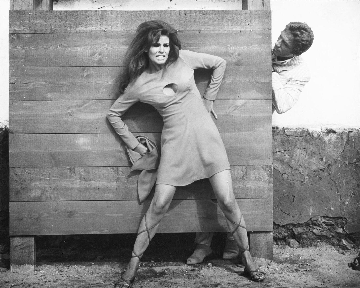 Raquel Welch And Anthony Franciosa In A Publicity Still For The Film &Amp;Quot;Fathom,&Amp;Quot; 1967.