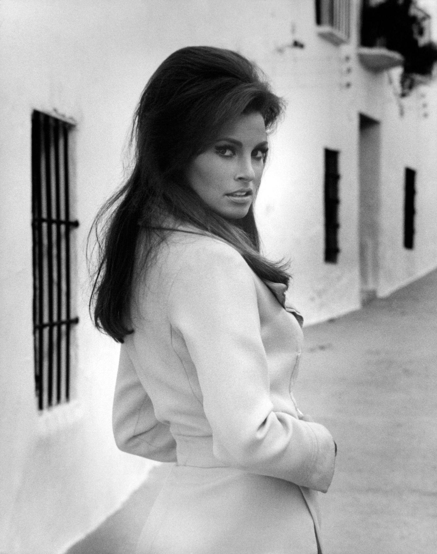 Portrait Of Raquel Welch In Malaga, 1960S.