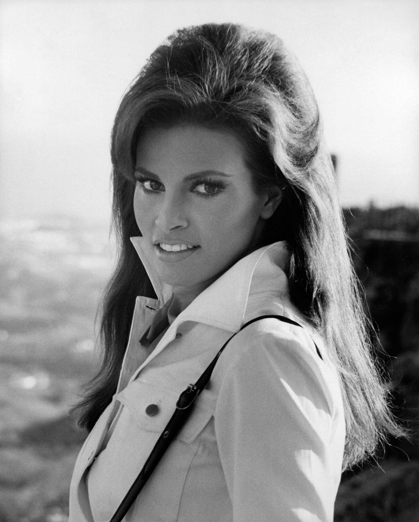 Portrait Of Raquel Welch In Malaga, 1960S.