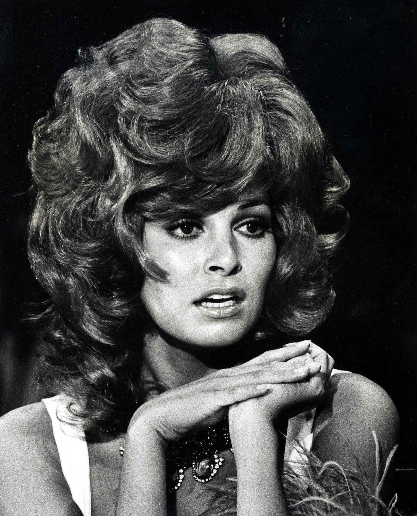 Raquel Welch On The Set Of &Amp;Quot;Funny Papers,&Amp;Quot; 1971.
