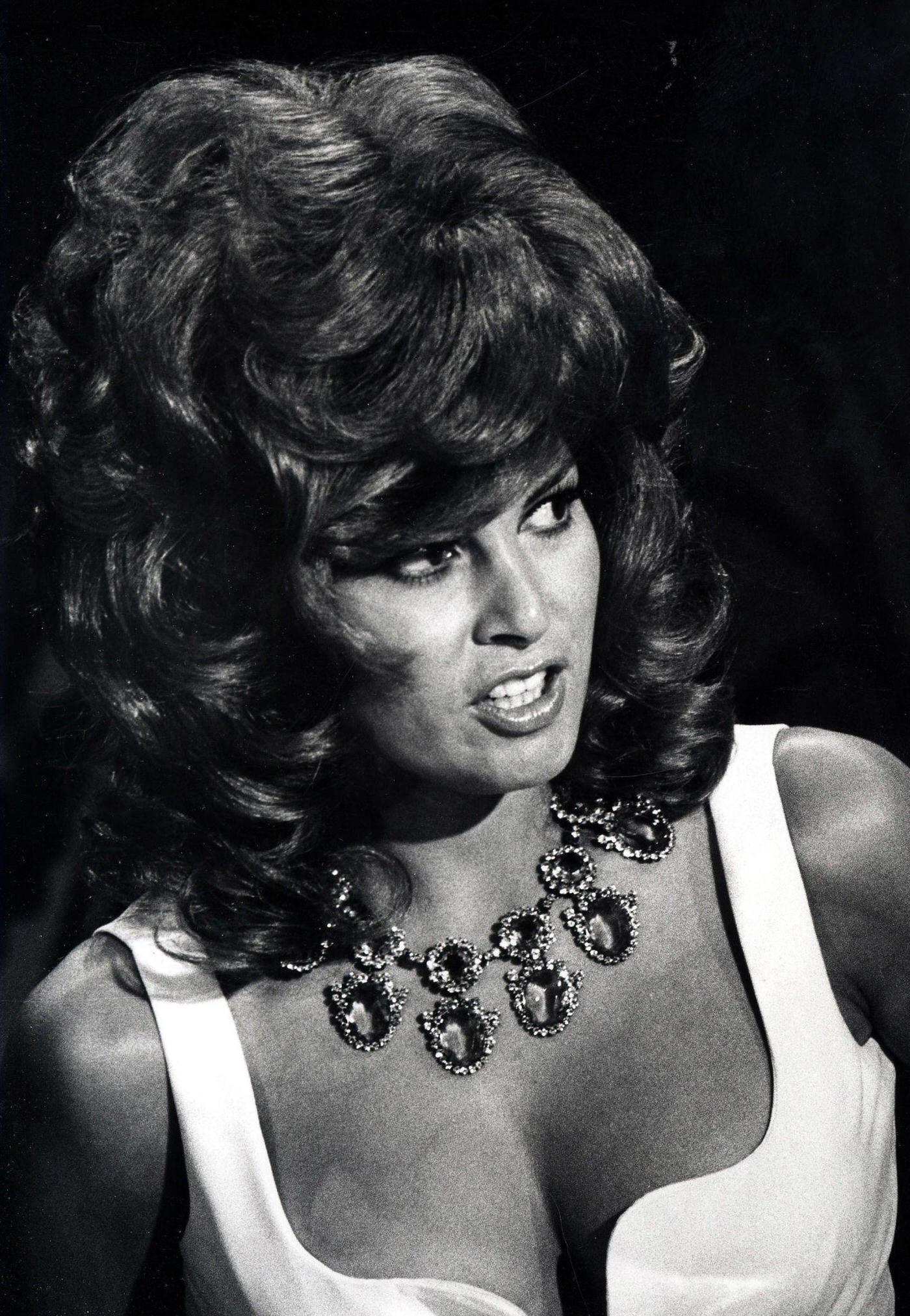 Raquel Welch During The Taping Of &Amp;Quot;Funny Papers,&Amp;Quot; 1971, In New York City.