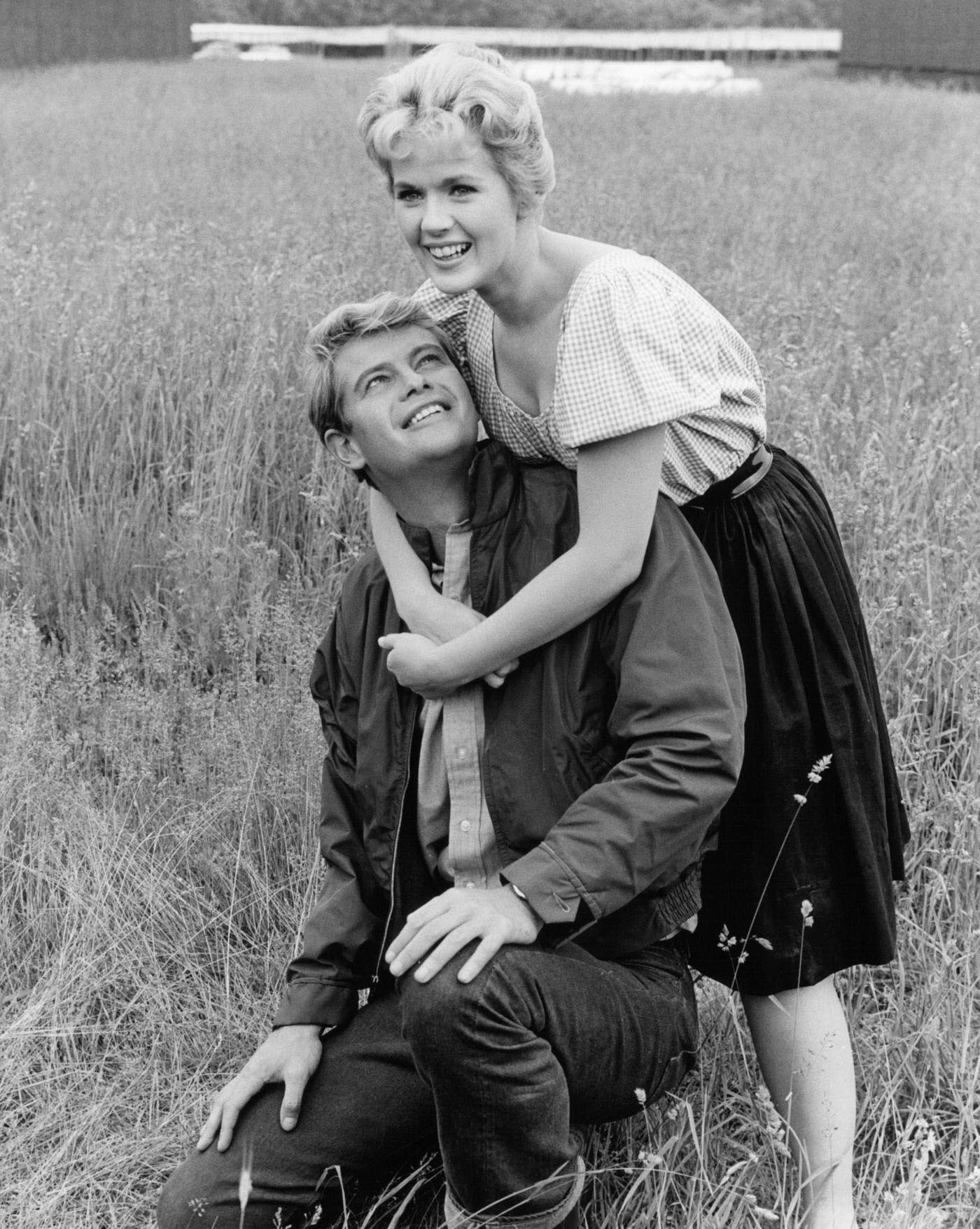 Connie Stevens With Troy Donahue In A Scene From The Film 'Parrish', 1961