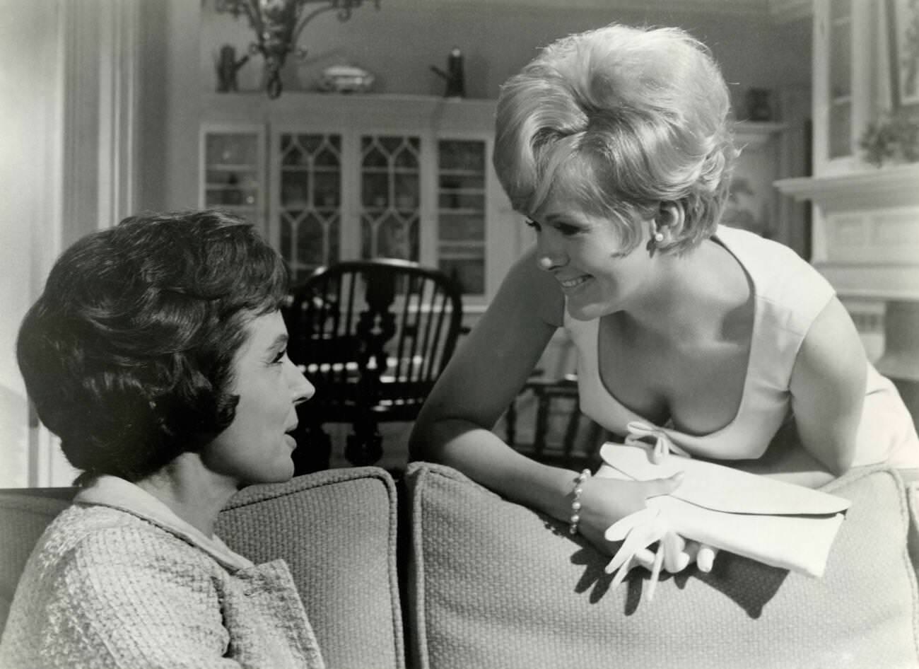 Connie Stevens And Maureen O'Sullivan In &Amp;Quot;Never Too Late&Amp;Quot;