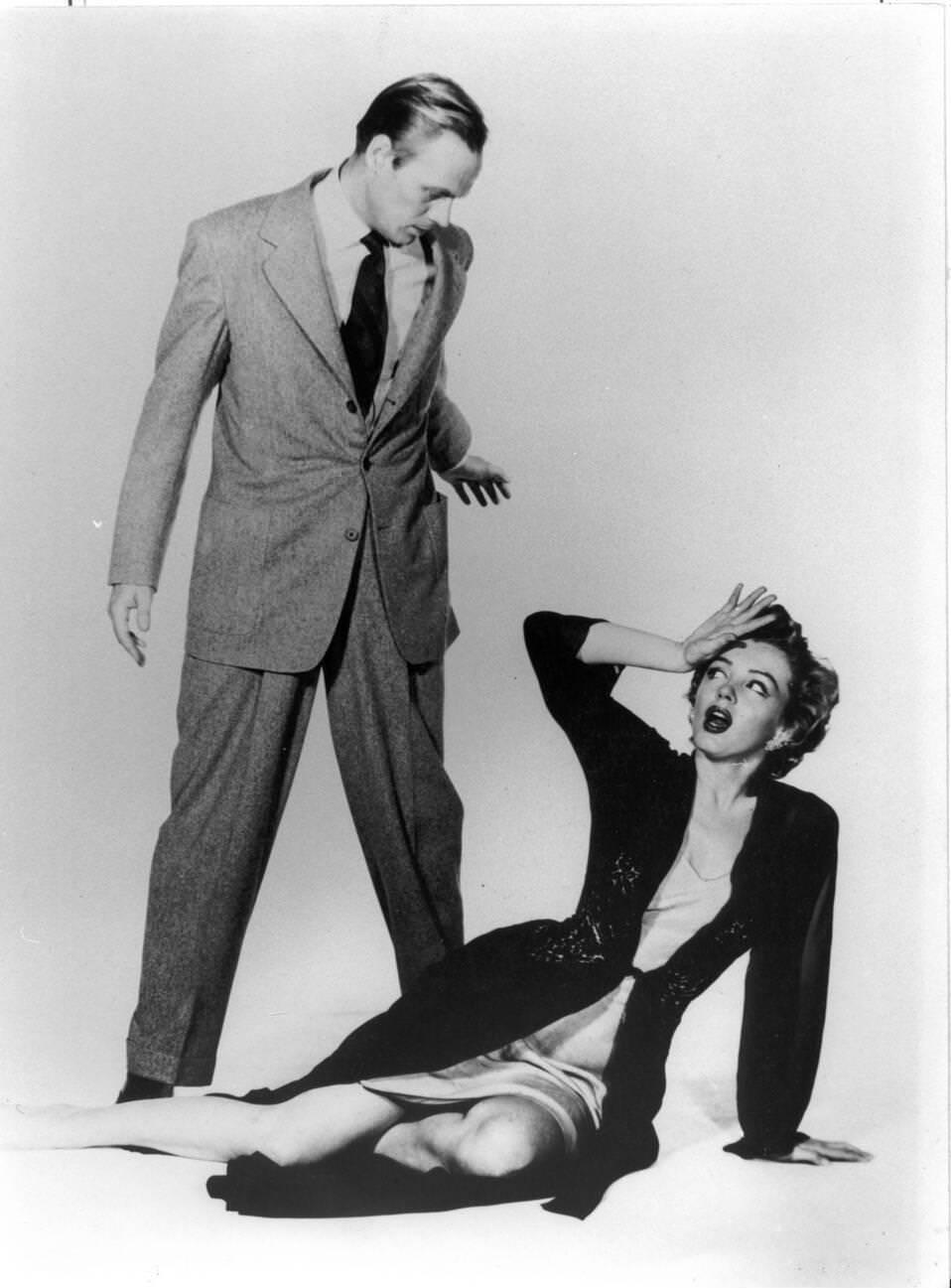 Don'T Bother To Knock, Richard Widmark, Marilyn Monroe, 1952