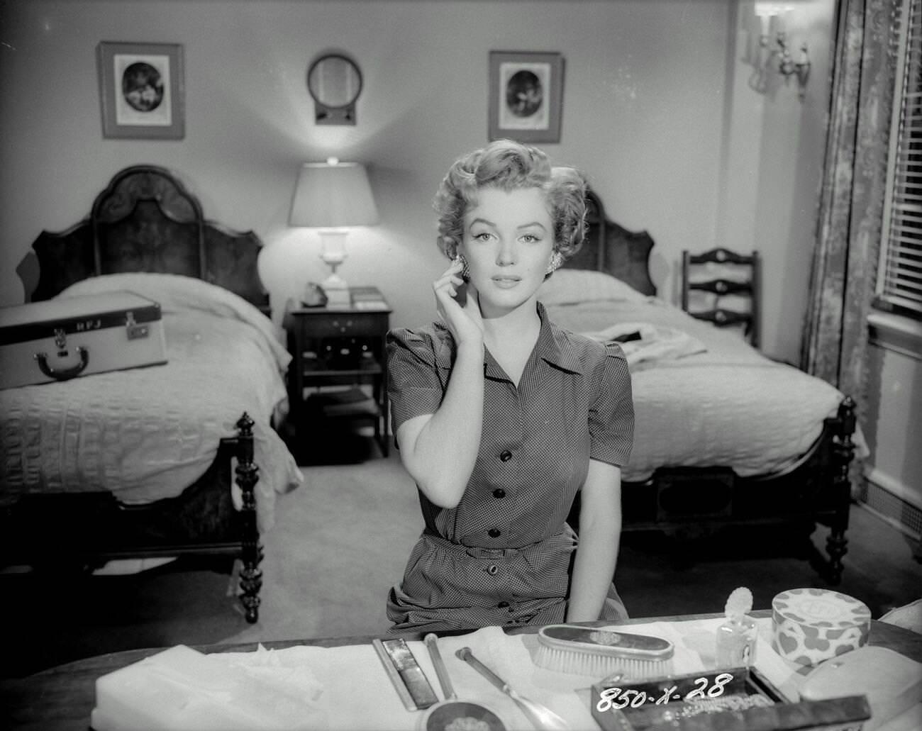 &Amp;Quot;Don'T Bother To Knock,&Amp;Quot; Directed By Roy Ward Baker, Starring Marilyn Monroe, 1952.