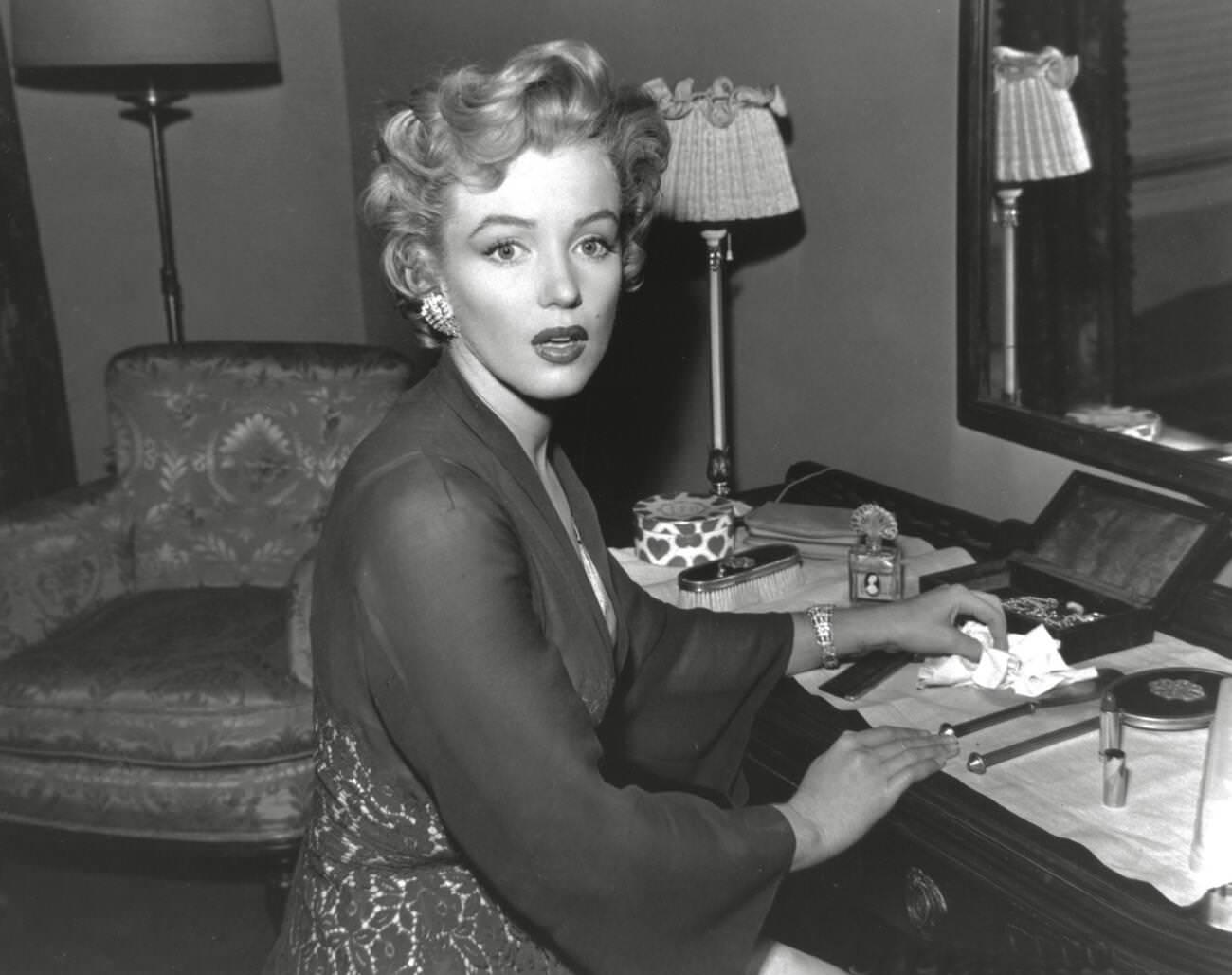 &Amp;Quot;Don'T Bother To Knock&Amp;Quot; Starring Marilyn Monroe, 1952.