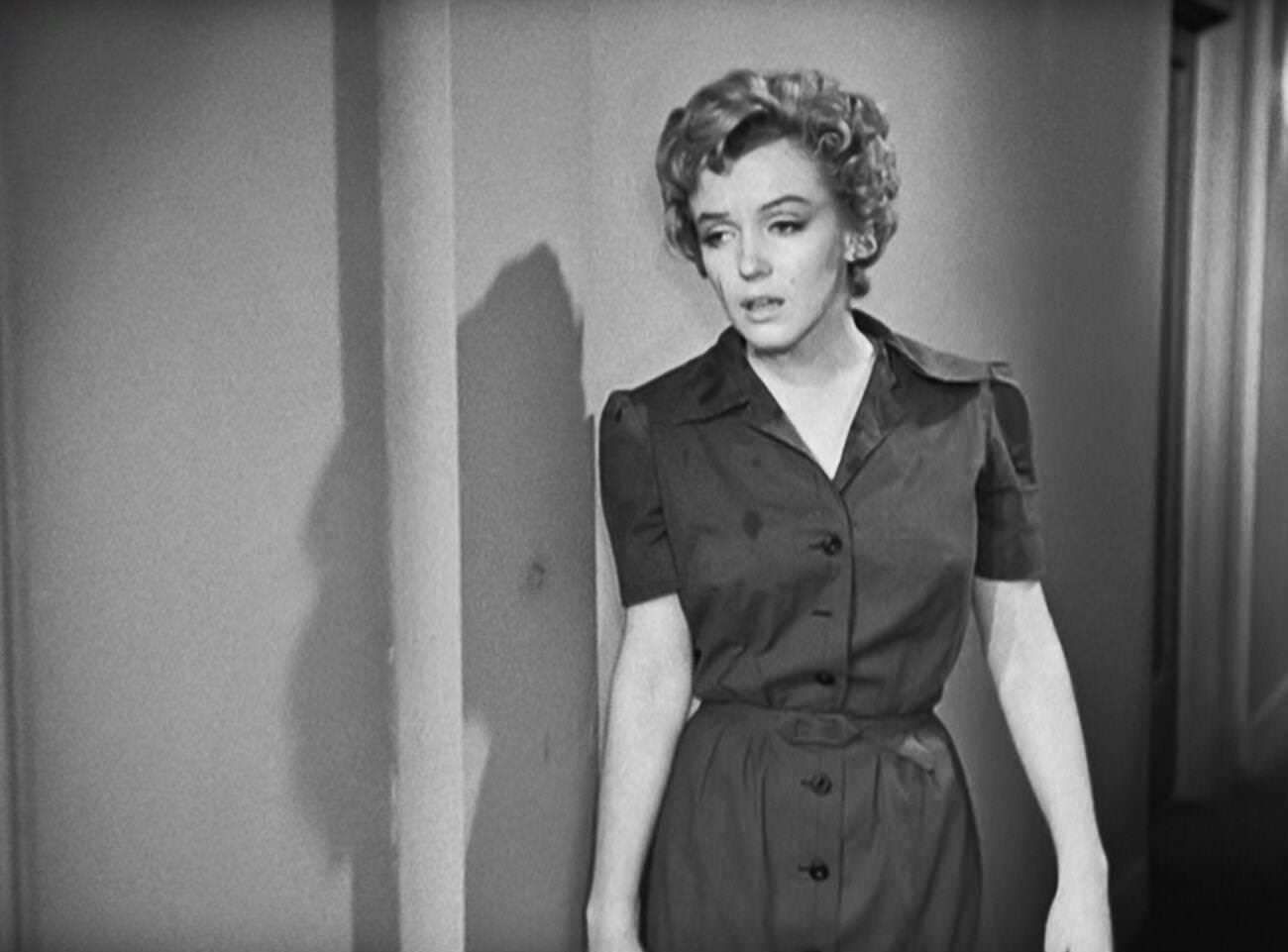 Marilyn Monroe In A Scene From Don'T Bother To Knock, 1952