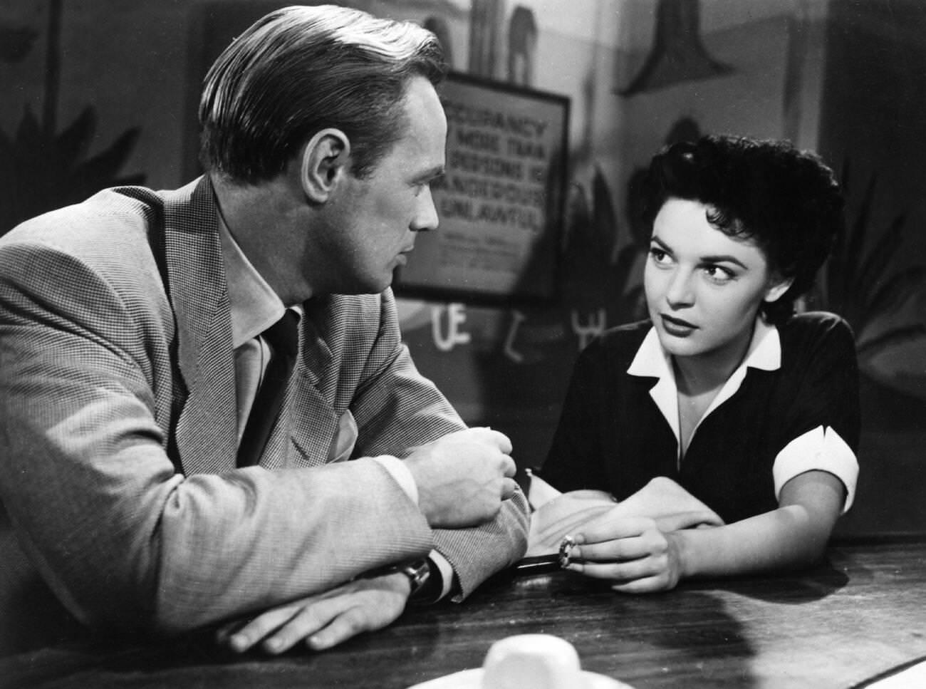 Temptation On 809, Don'T Bother To Knock, Usa 1952, Directed By Roy Baker, 1952