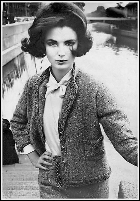 Dorothea Mcgowan In Suit By Chanel, Paris, 1960
