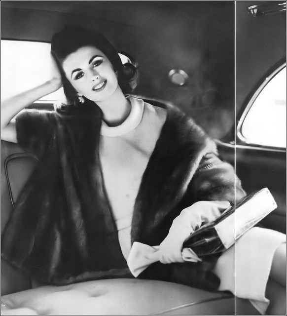 Dorothea Mcgowan In Lutetia Emba Mink Jacket By Ben Kahn, Vogue, 1961