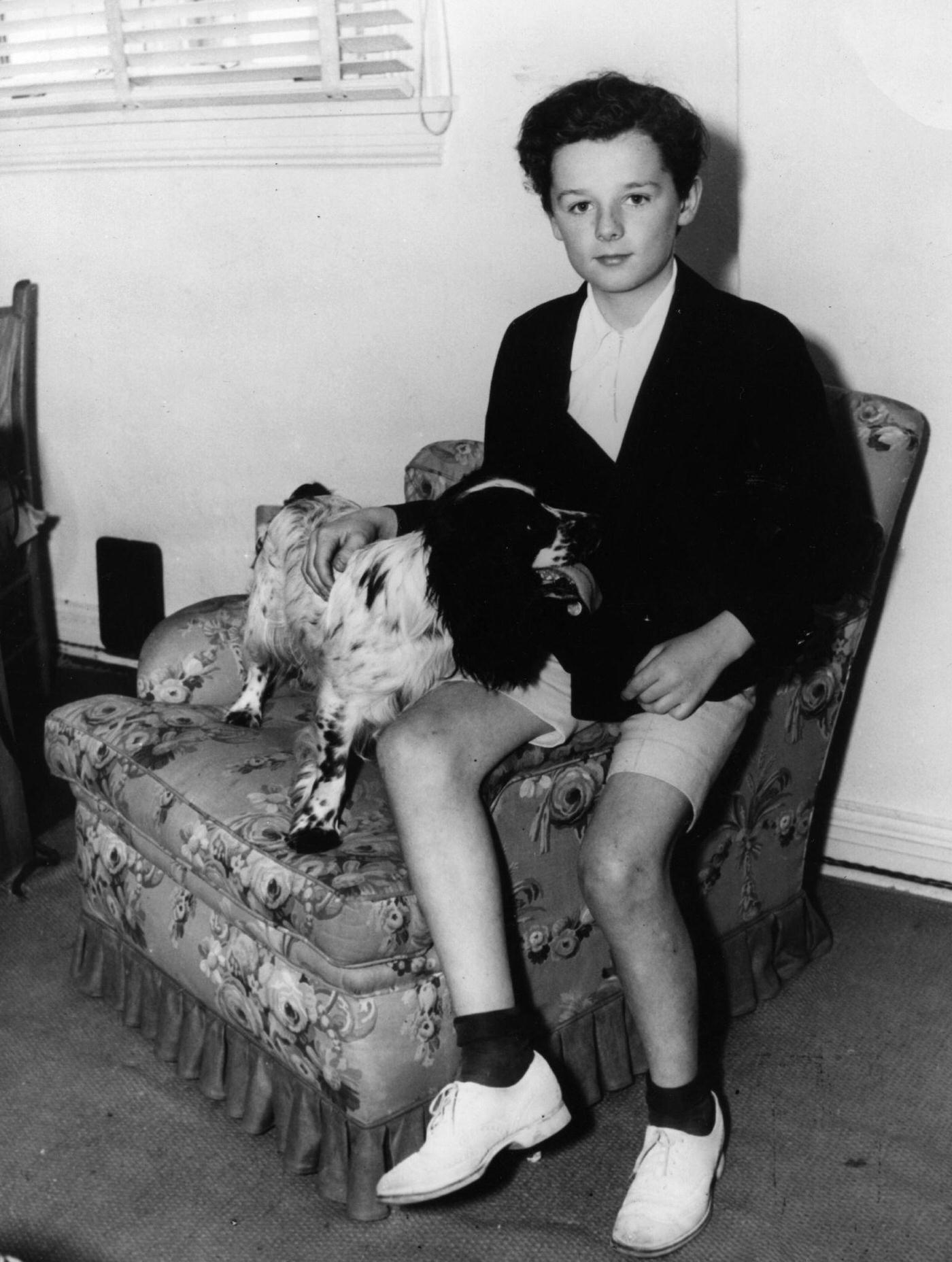Freddie Bartholomew At His Hollywood Home, Circa 1937.