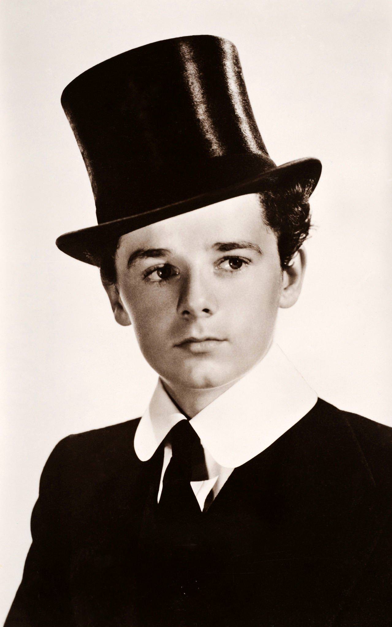 Freddie Bartholomew, English-Born American Child Actor, Around 1940.