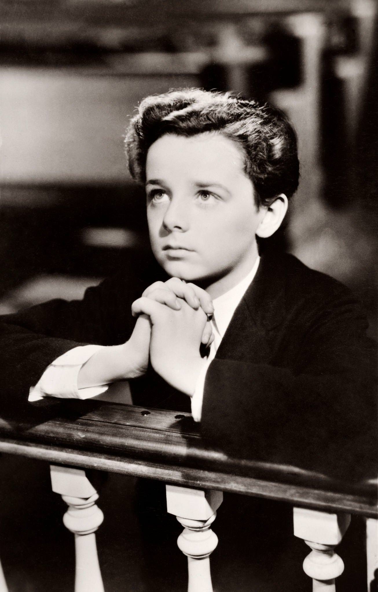 Freddie Bartholomew, English-American Child Actor, Around 1940.