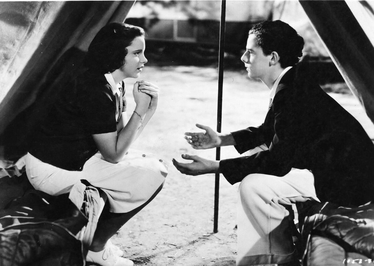 Freddie Bartholomew And Judy Garland In &Amp;Quot;Listen, Darling&Amp;Quot;, 1938.