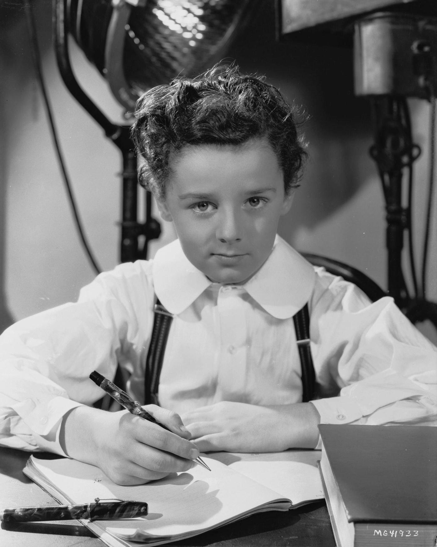 Freddie Bartholomew Plays Young David In The Film &Amp;Quot;David Copperfield&Amp;Quot;, 1935.