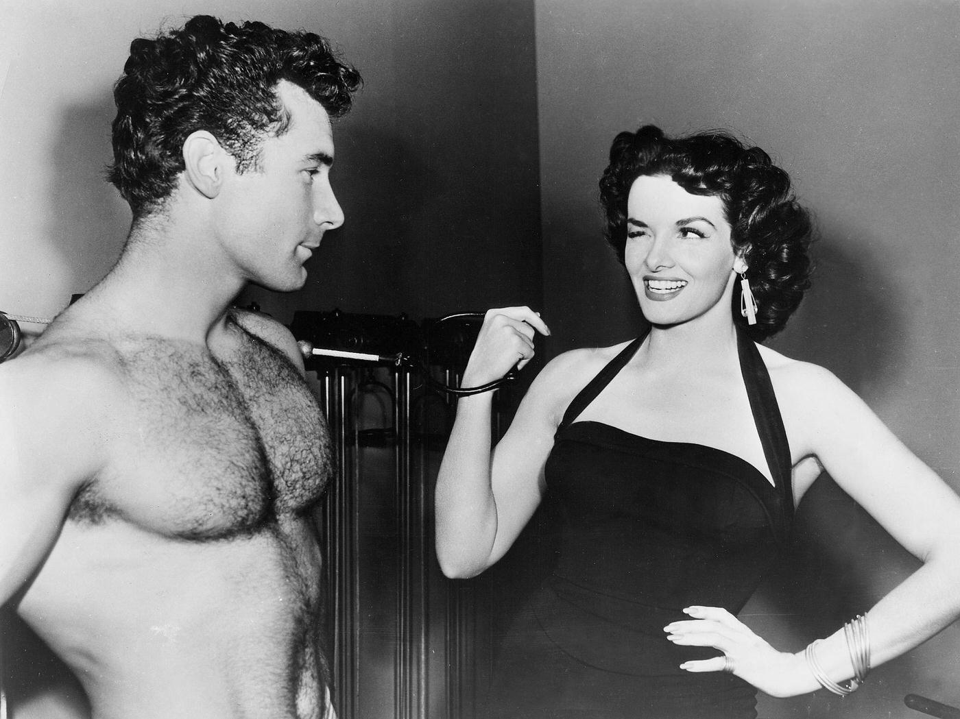 Jane Russell In &Amp;Quot;Gentlemen Prefer Blondes,&Amp;Quot; 1953.