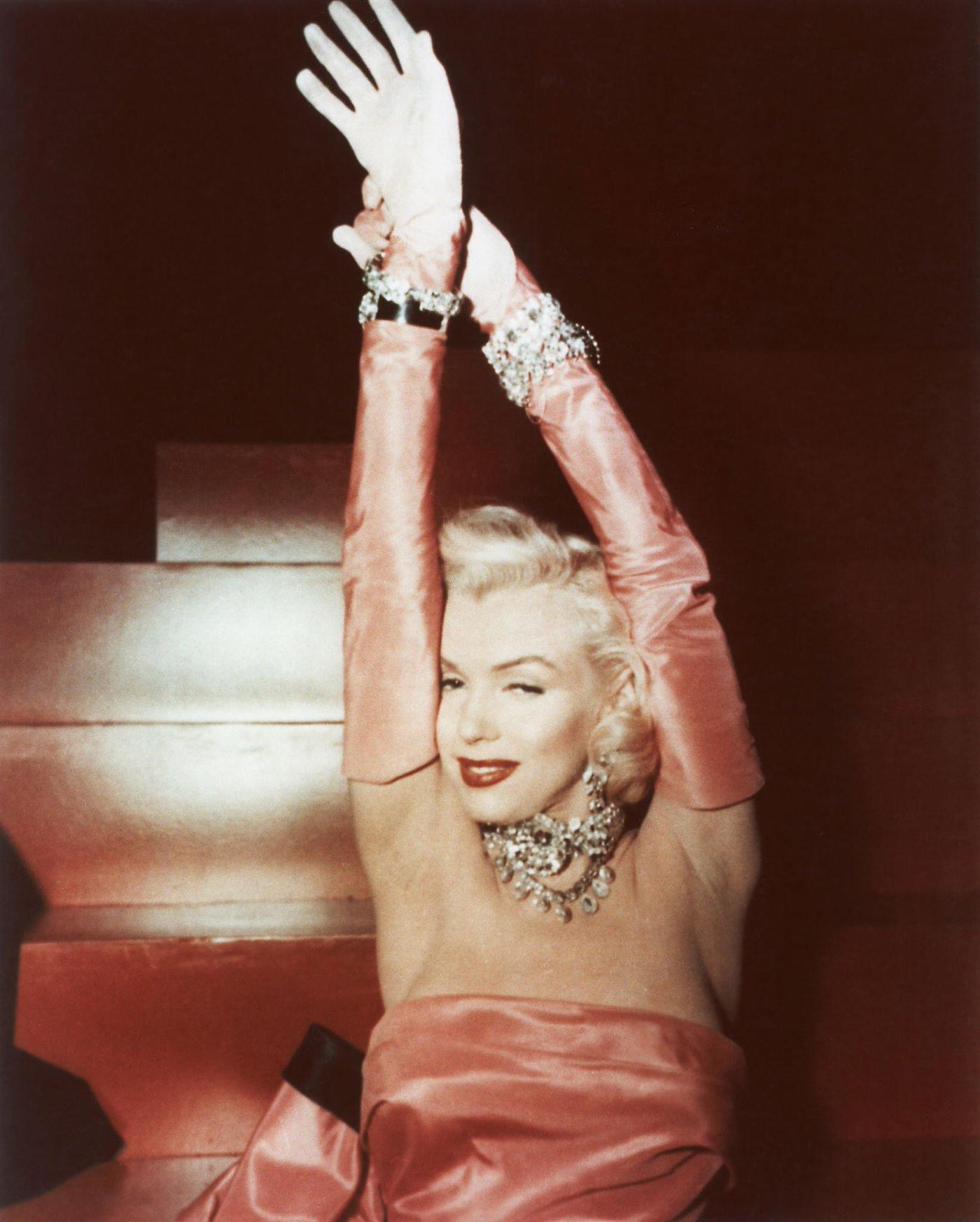 Marilyn Monroe As Lorelei Lee Performing In &Amp;Quot;Gentlemen Prefer Blondes,&Amp;Quot; 1953.