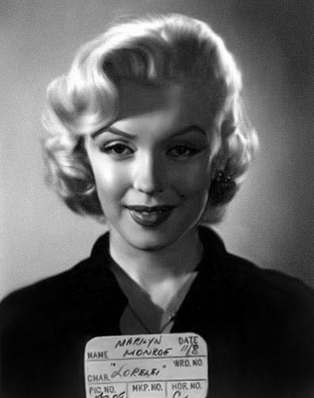 A Peek Inside Monroe’s Wardrobe And Hair Tests For ‘Gentlemen Prefer Blondes’ (1953)