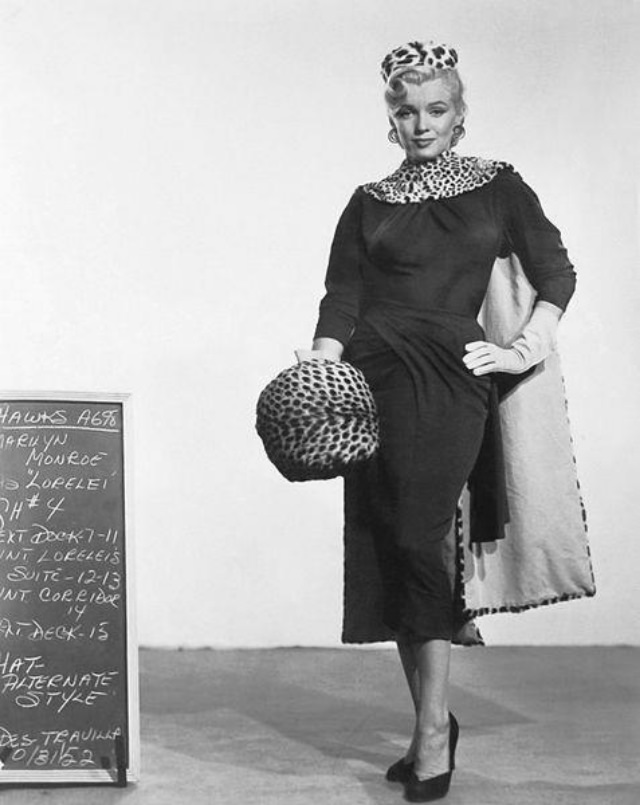 A Peek Inside Monroe’s Wardrobe And Hair Tests For ‘Gentlemen Prefer Blondes’ (1953)
