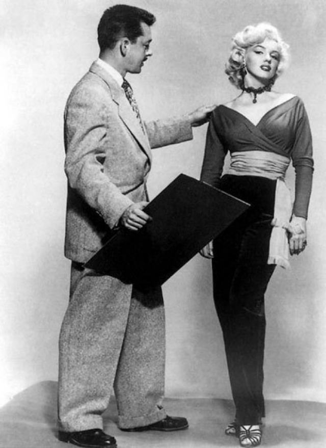 A Peek Inside Monroe’s Wardrobe And Hair Tests For ‘Gentlemen Prefer Blondes’ (1953)