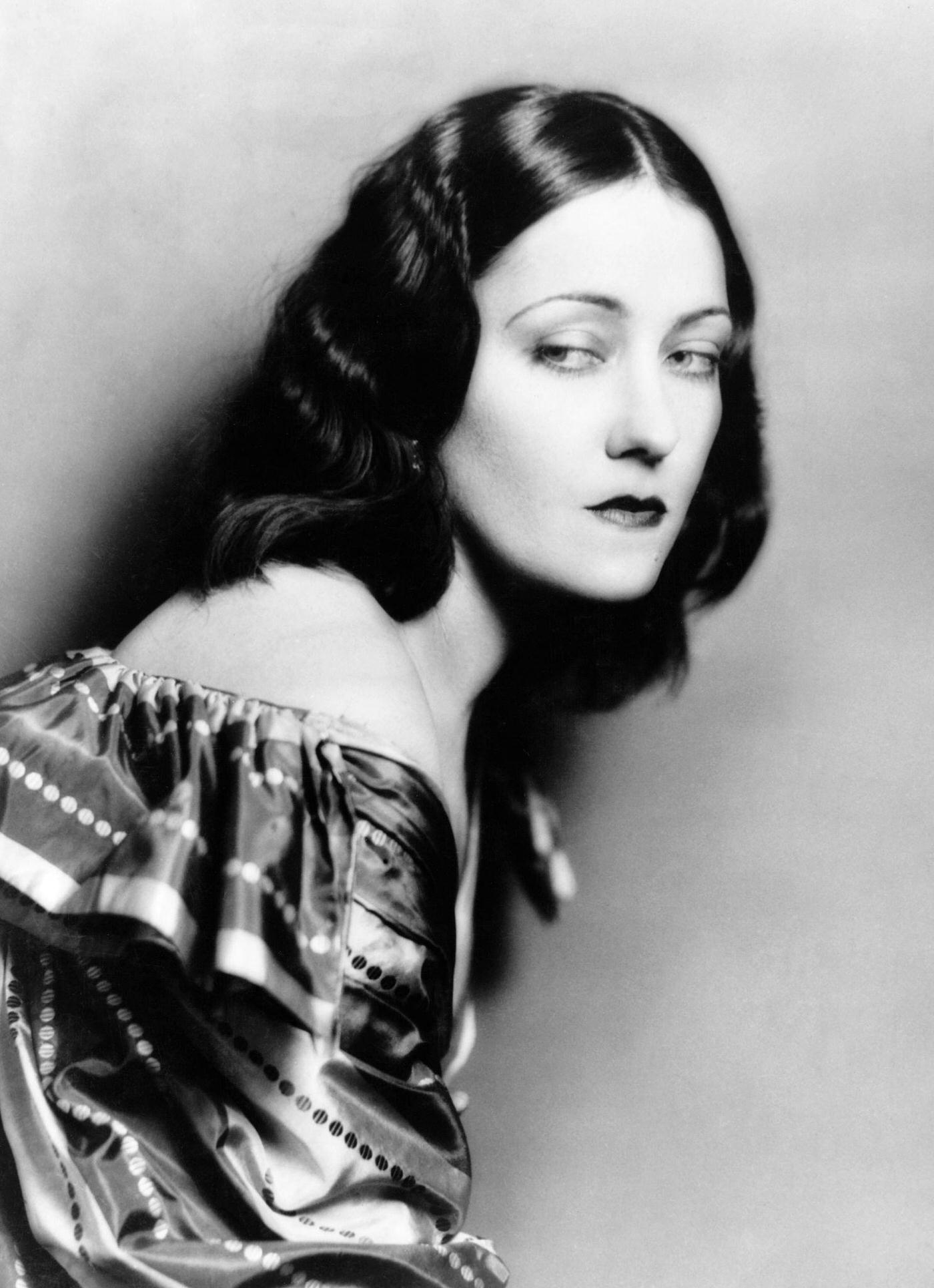 Silent Screen Actress Gloria Swanson.