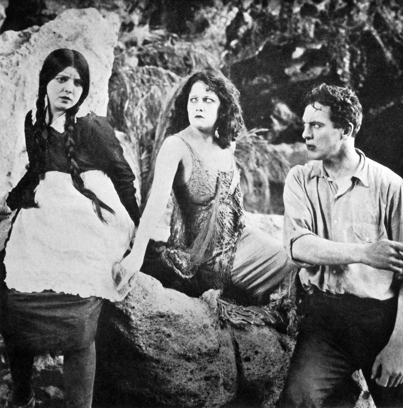 Gloria Swanson With Lila Lee And Thomas Meighan In &Amp;Quot;Male And Female,&Amp;Quot; 1919.