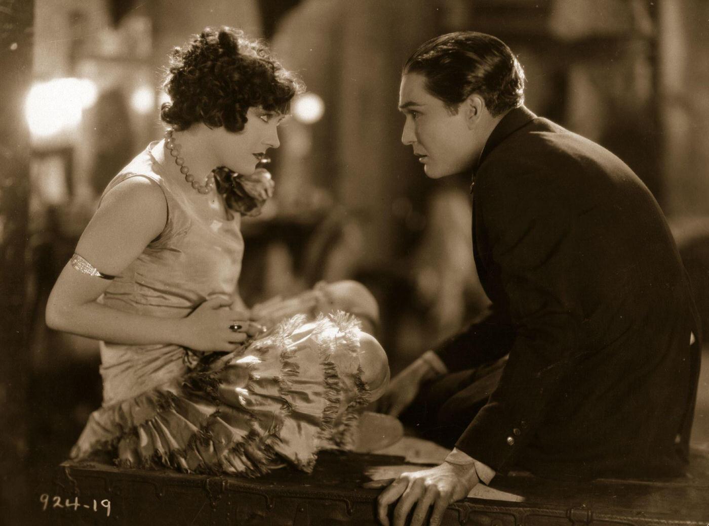 Glamorous Silent Screen Star Gloria Swanson.