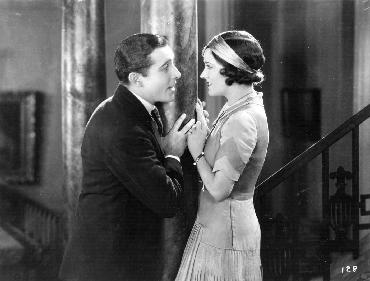 Gloria Swanson With John Boles (1895 - 1969) In &Amp;Quot;The Loves Of Sunya,&Amp;Quot; 1927.