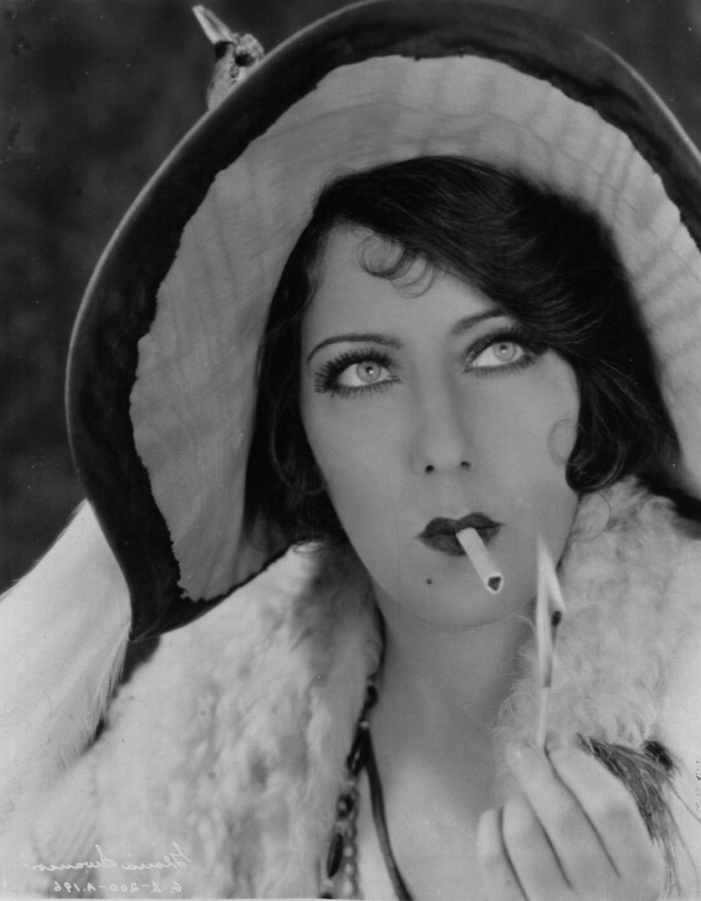 Silent Screen Star Gloria Swanson In 'Sadie Thompson,' 1928.