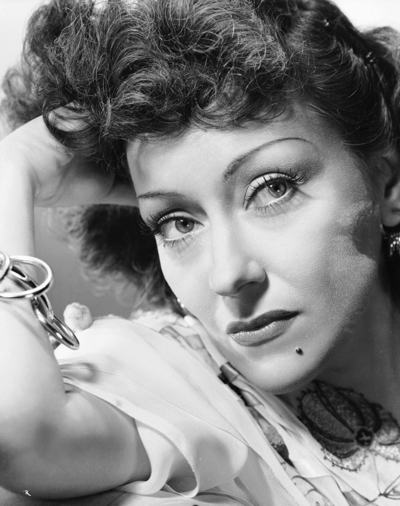 American Actress Gloria Swanson , Circa 1950.