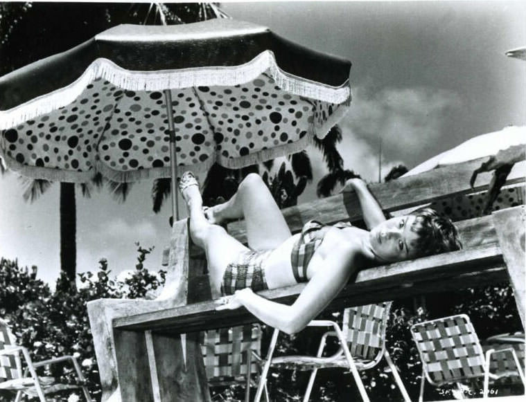 Janet Munro On The Beach