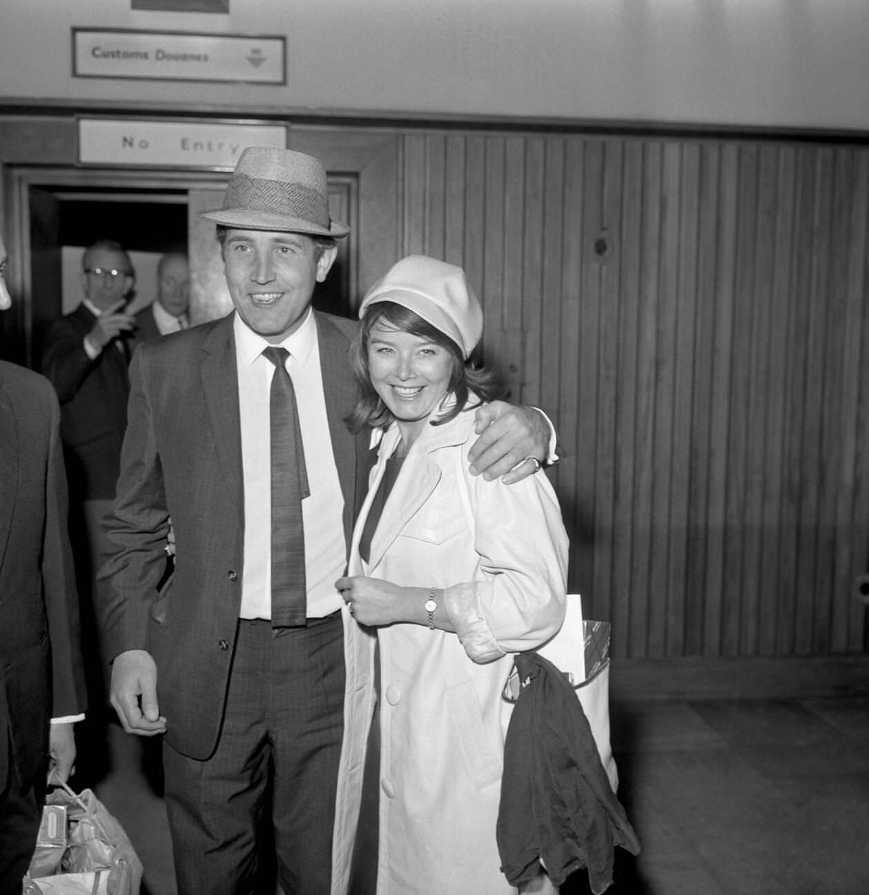 Janet Munro With Ian Hendry, 1960