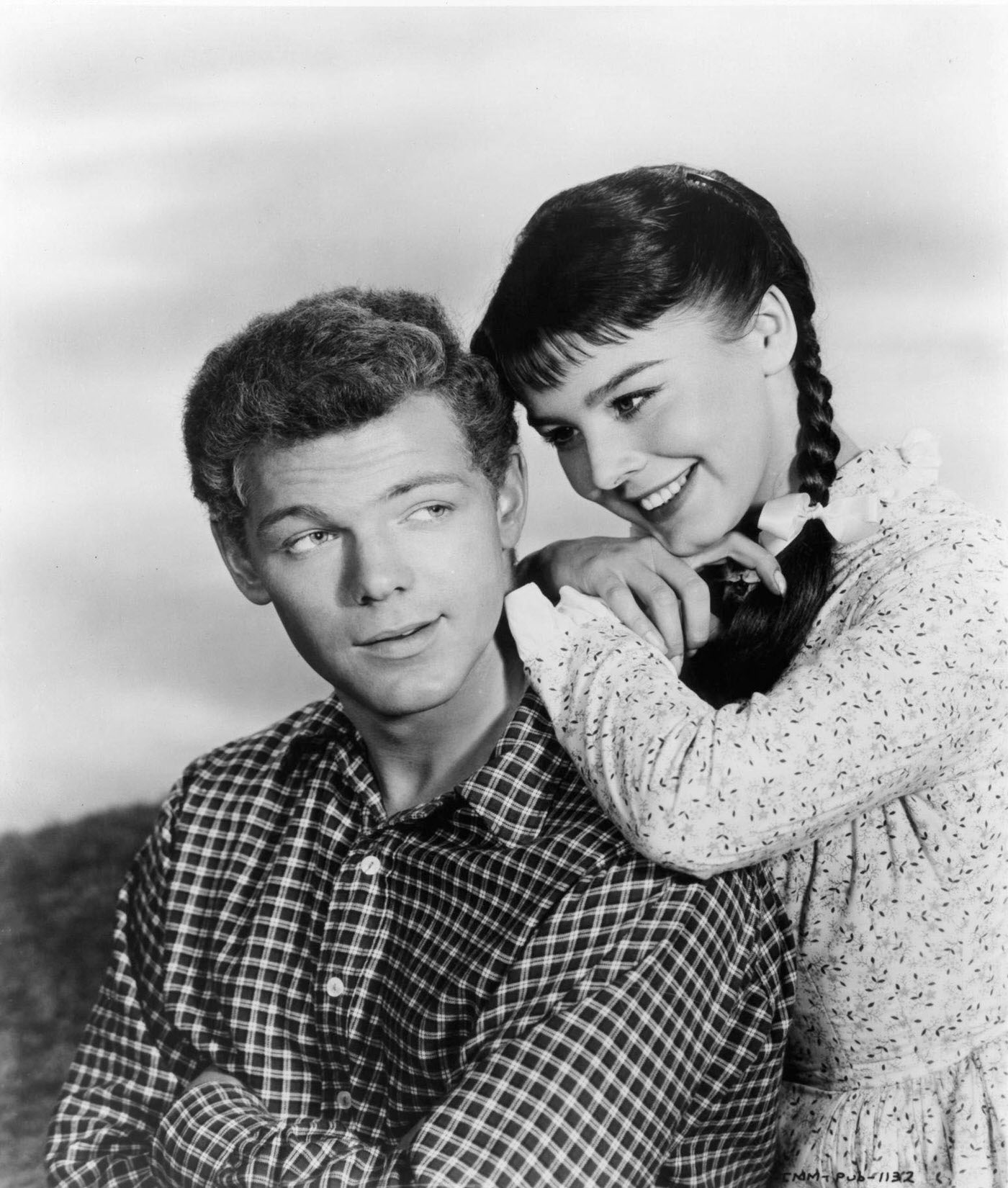 James Macarthur And Janet Munro In &Amp;Quot;Third Man On The Mountain&Amp;Quot; (1959).