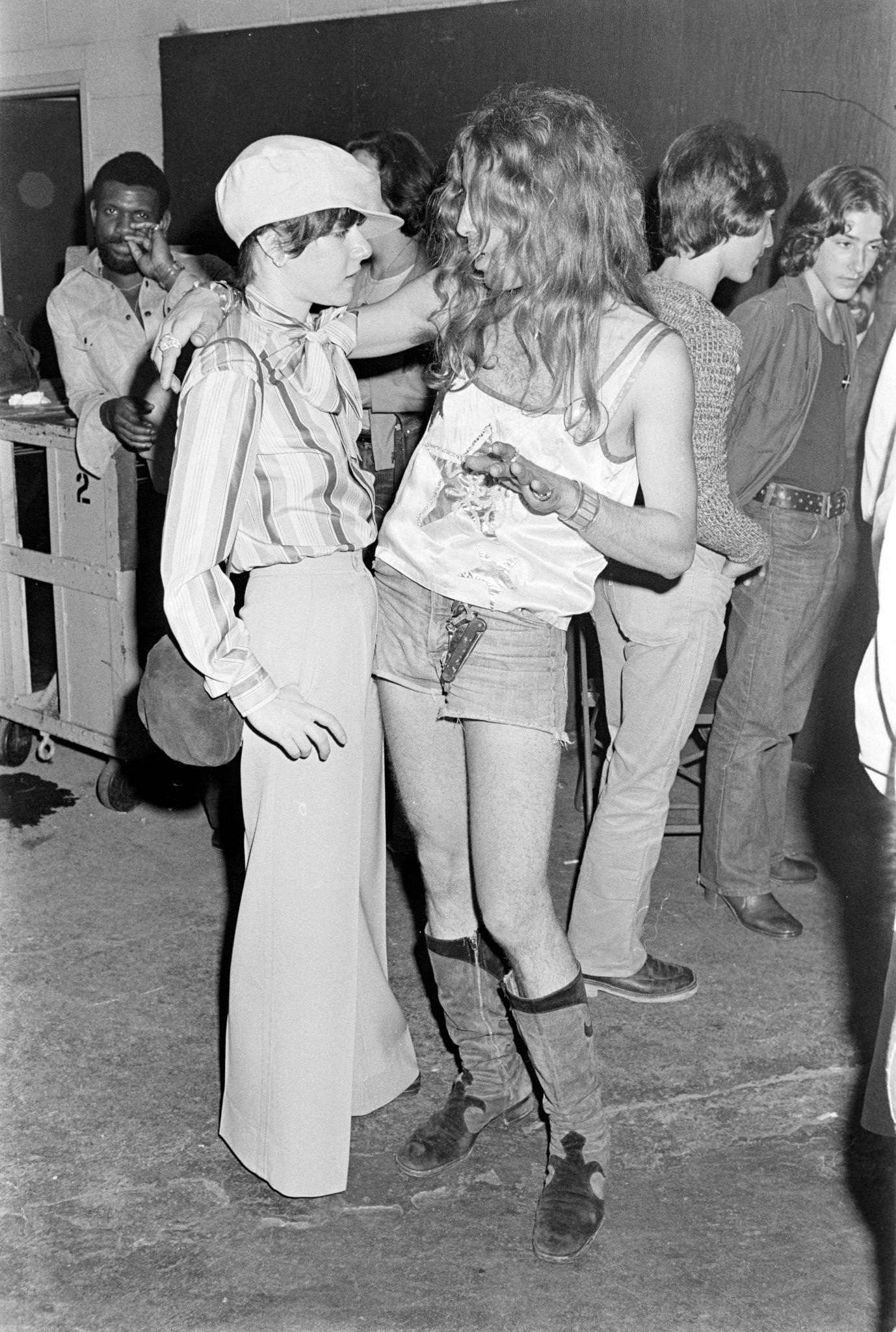 Guests At Sly Stone'S Wedding To Kathy Silva At Madison Square Garden, Nyc, 1974.